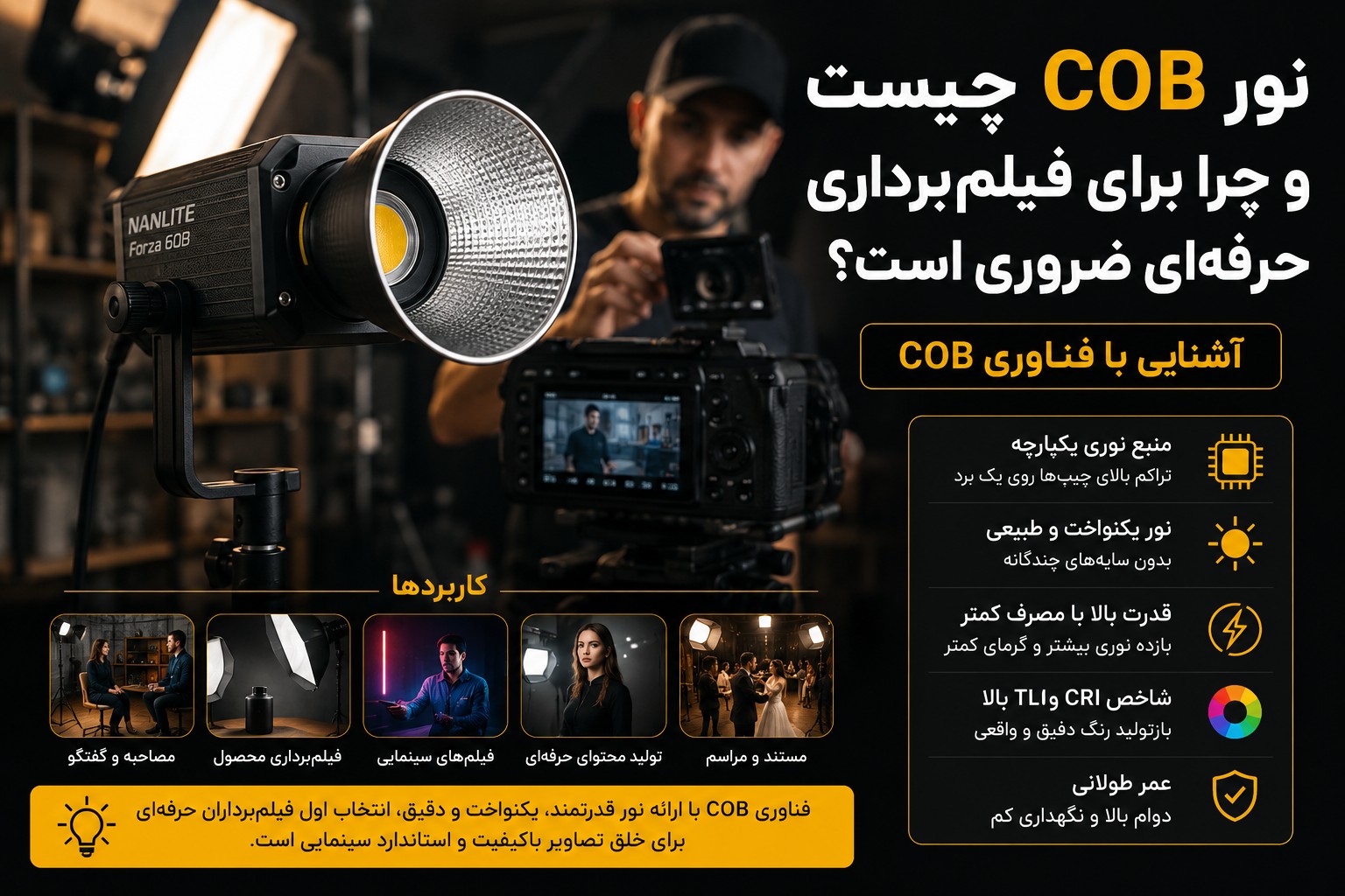نور cob چیست