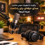 چگونه با تجهیزات صوتی مناسب، صدای حرفه‌ای برای پادکست ضبط کنیم؟
