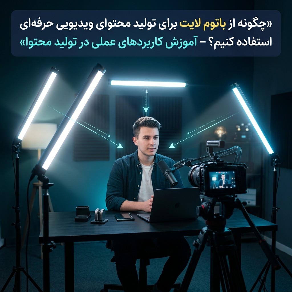 باتوم لایت برای تولید محتوای ویدیویی