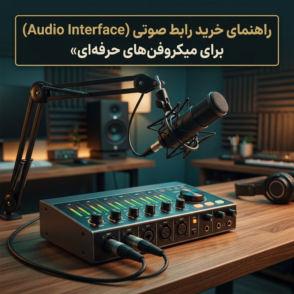 راهنمای خرید رابط صوتی (Audio Interface) برای میکروفن‌های حرفه‌ای